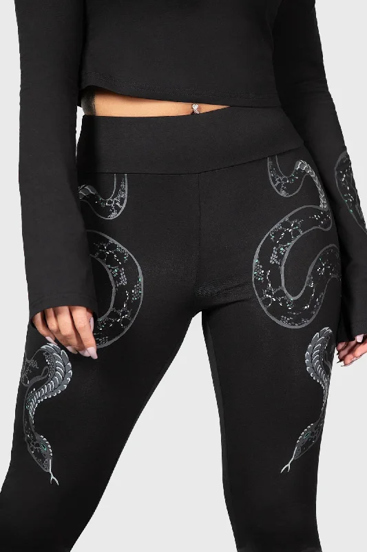 Stylish Women's Garments Slitherina Leggings