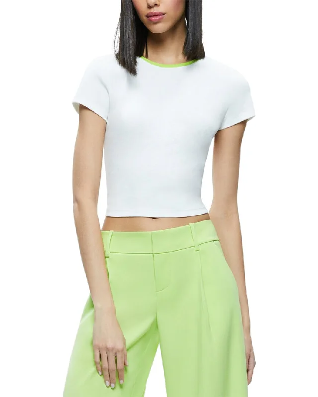 Fashion Sale alice + olivia Tashia Ringer Baby T-Shirt