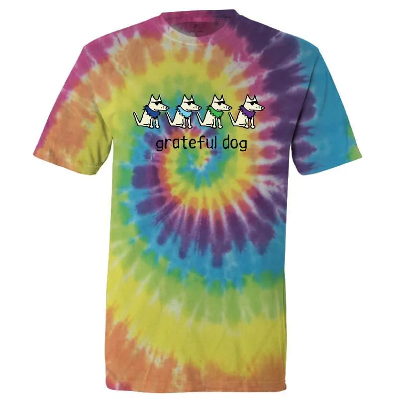 Women's Outdoor Attire Grateful Dog T-Shirt - Classic Garment Dyed
