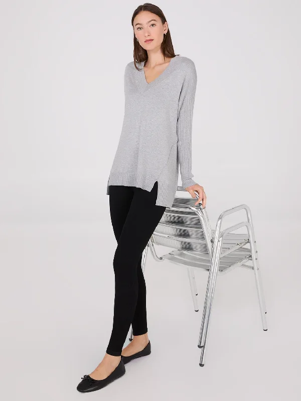 Women's High-Fashion Attire Seamless Ribbed Leggings