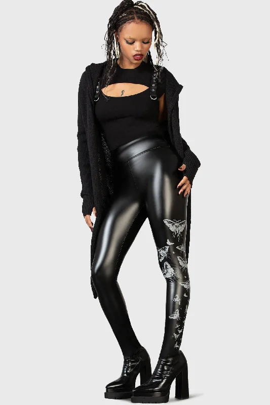 Women's Romantic Outfit Death's Head Leggings