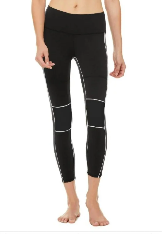 Chic Outfits 7/8 Guard Leggings In Black