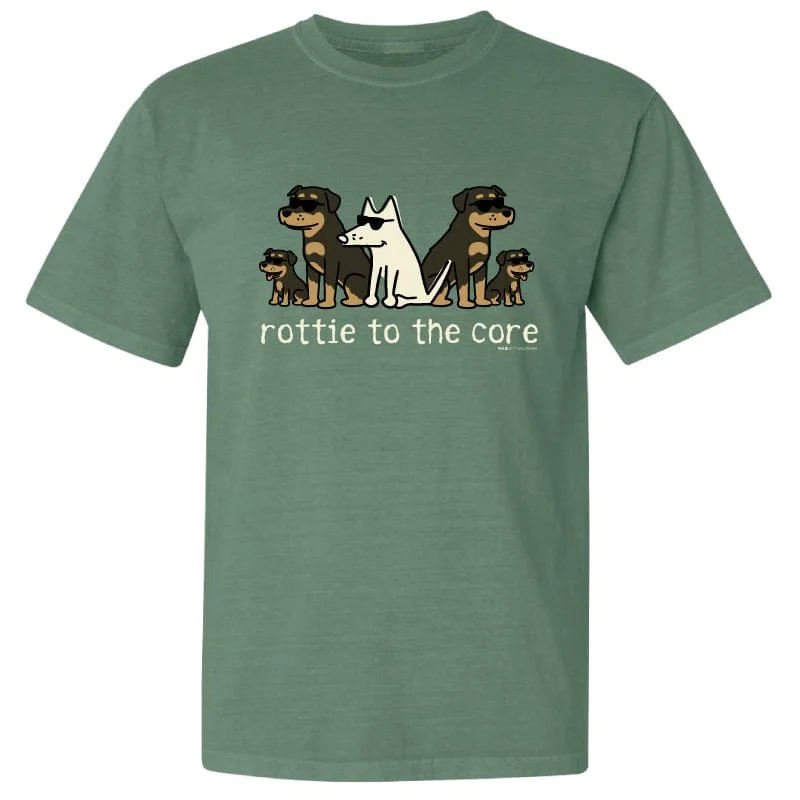 Women's Outfit For The Office Rottie To The Core - Classic Tee