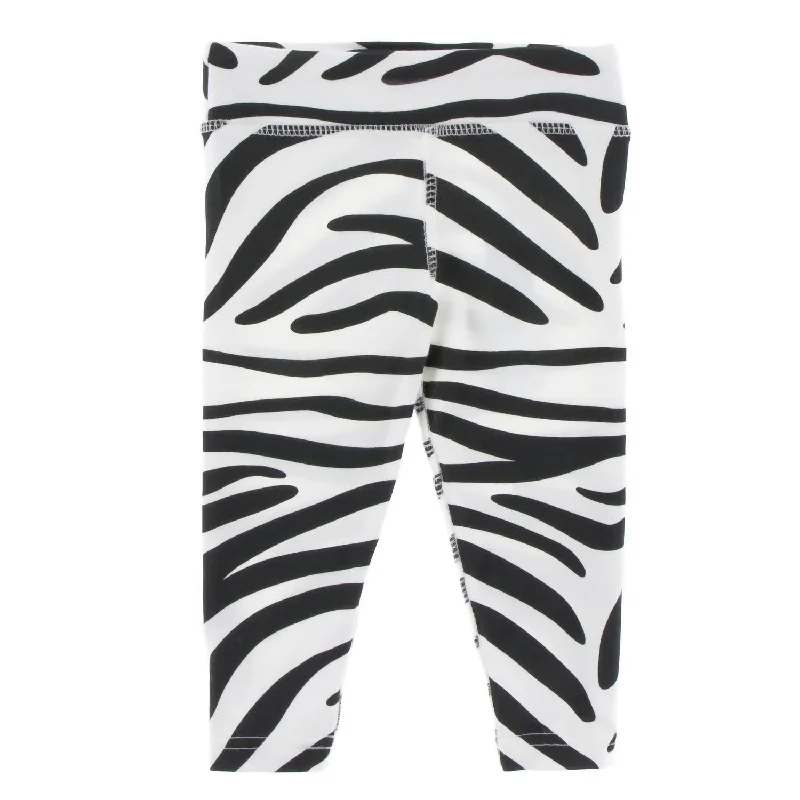Holiday Special Offers Women's Performance Jersey Legging In Natural Zebra Print