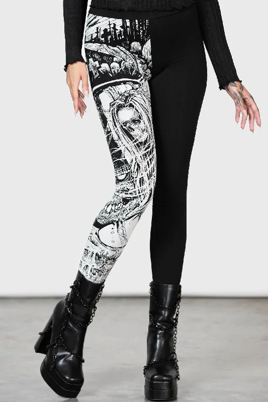 Women's Date Night Outfit Horned God Leggings