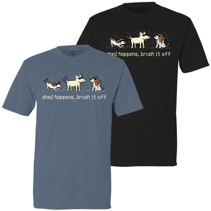 Season Sale Shed Happens, Brush It Off - Classic Tee