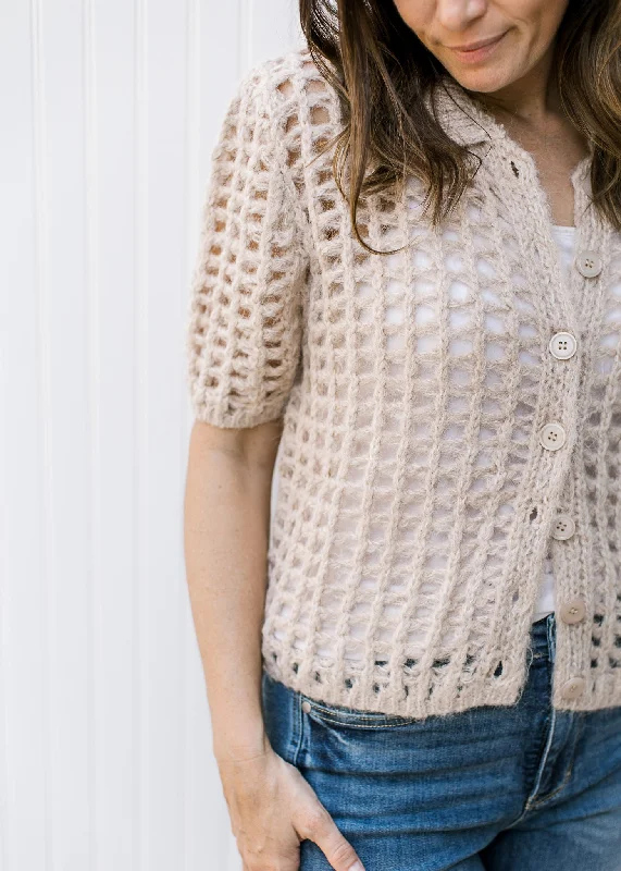 Vintage Fashion Transitions Crocheted Cardigan