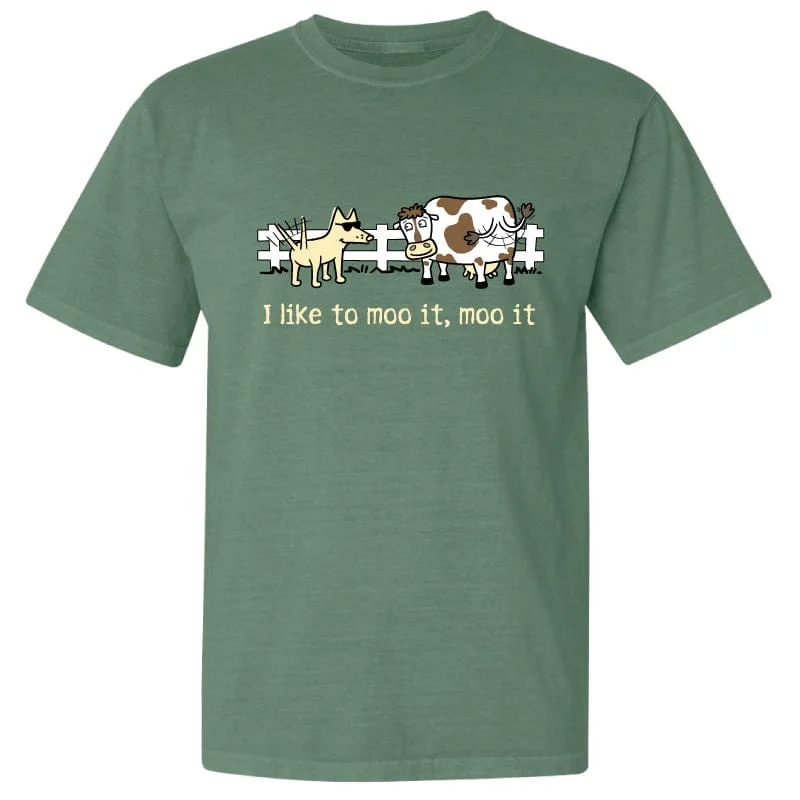 Minimalist Style I Like To Moo It, Moo It - Classic Tee