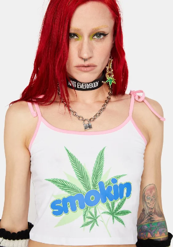 Sale On Sale Smokin Tie Sleeve Cami Top