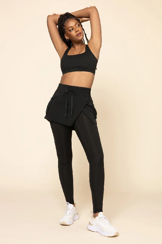 Women's Seasonal Attire Hiking Sklegging - Black