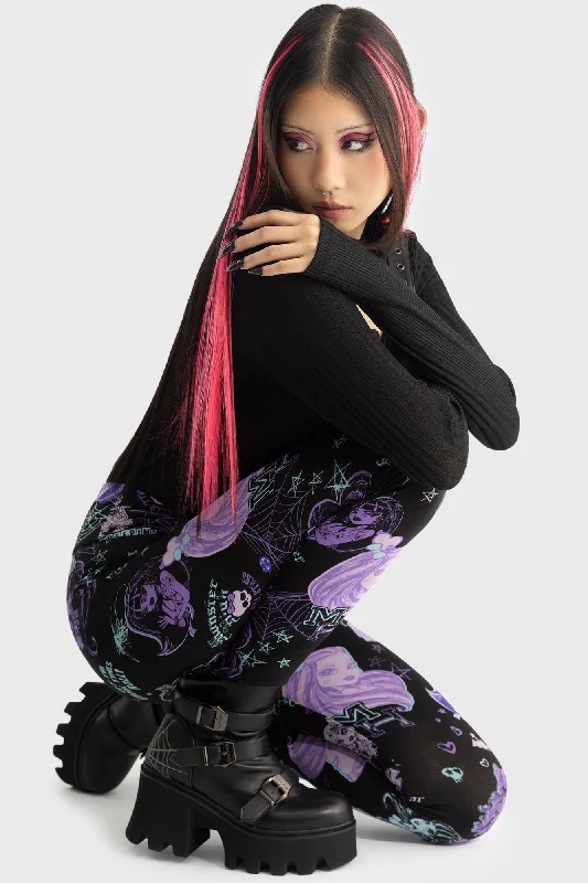 Women's Trendy Attire Lets Bolt Leggings