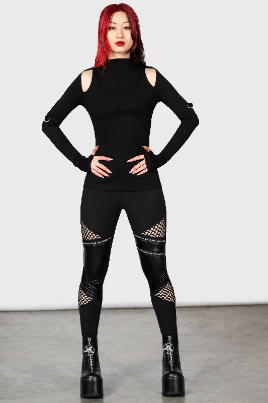 Women's Activewear Outfit Neo Noir Leggings