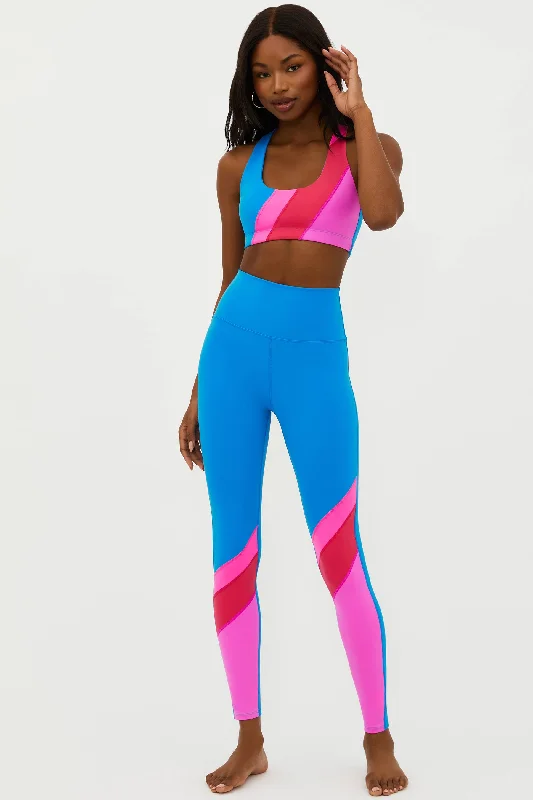 Hot Trends Rio Legging Orchid Colorblock