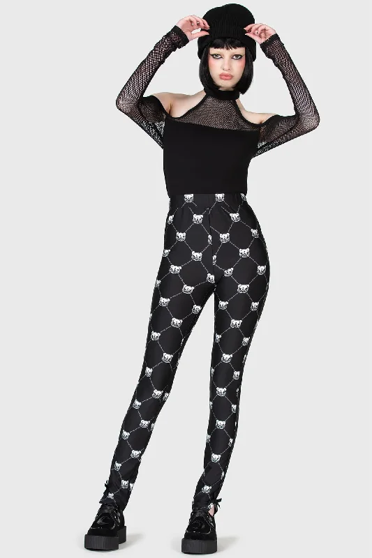 Women's Festive Attire Bone To Pick Leggings