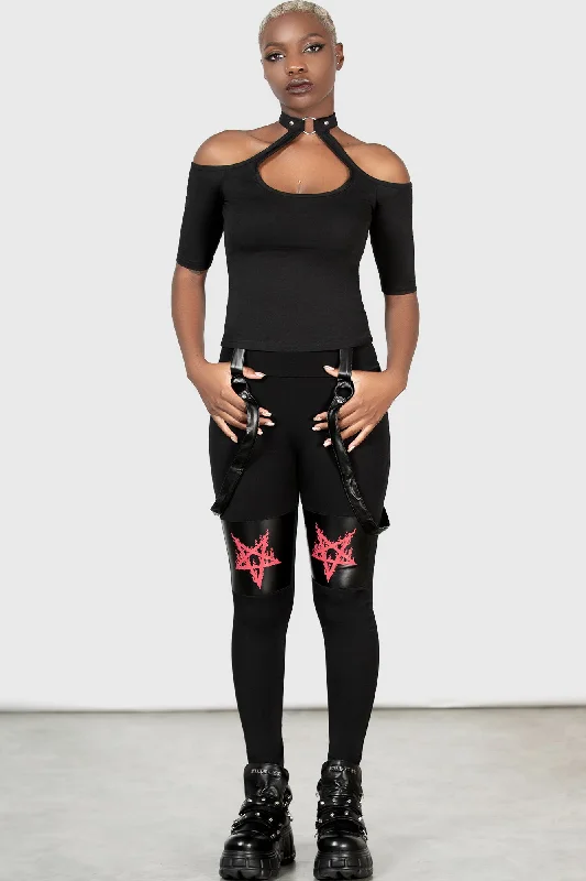 Women's Plus-Size Apparel Bloodpact Leggings