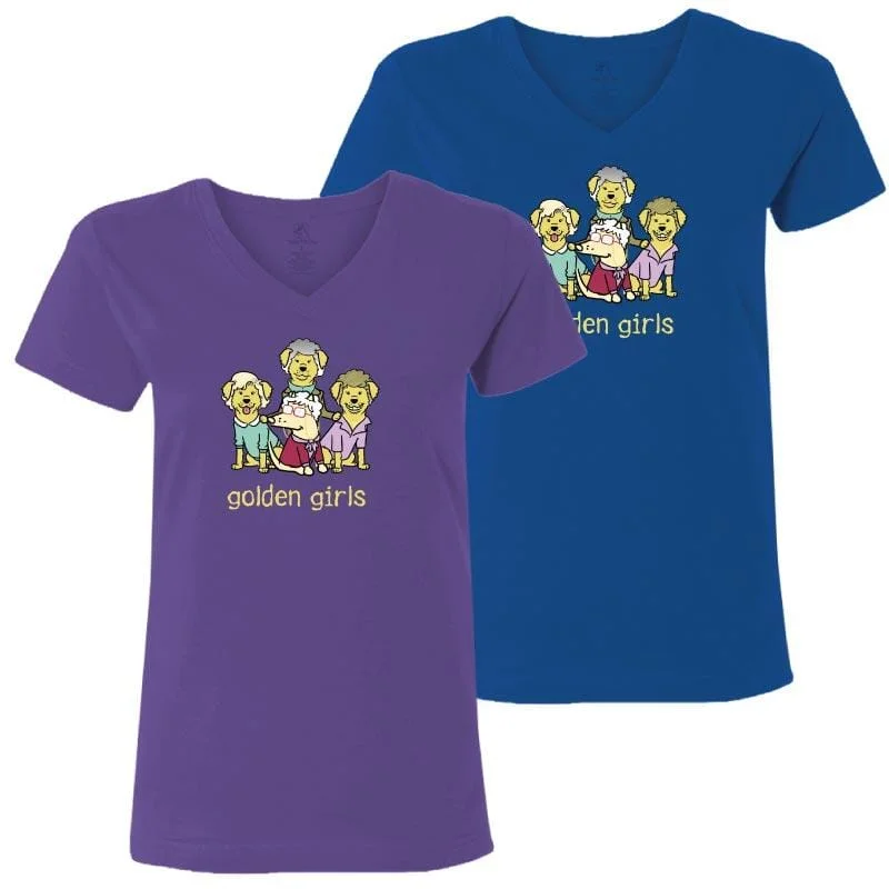 Evening Looks Golden Girls - Ladies T-Shirt V-Neck