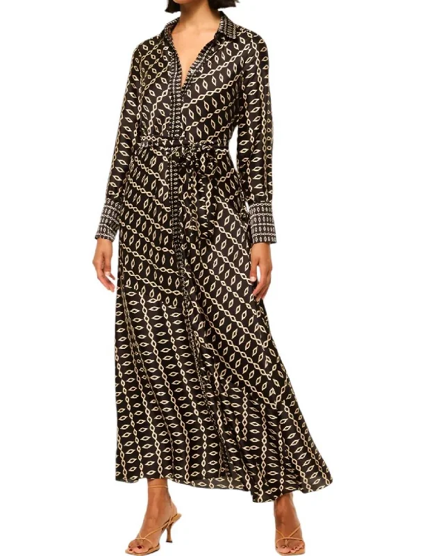 Catch Every Fashion Trend Stevie Dress In Go West Geo Mix