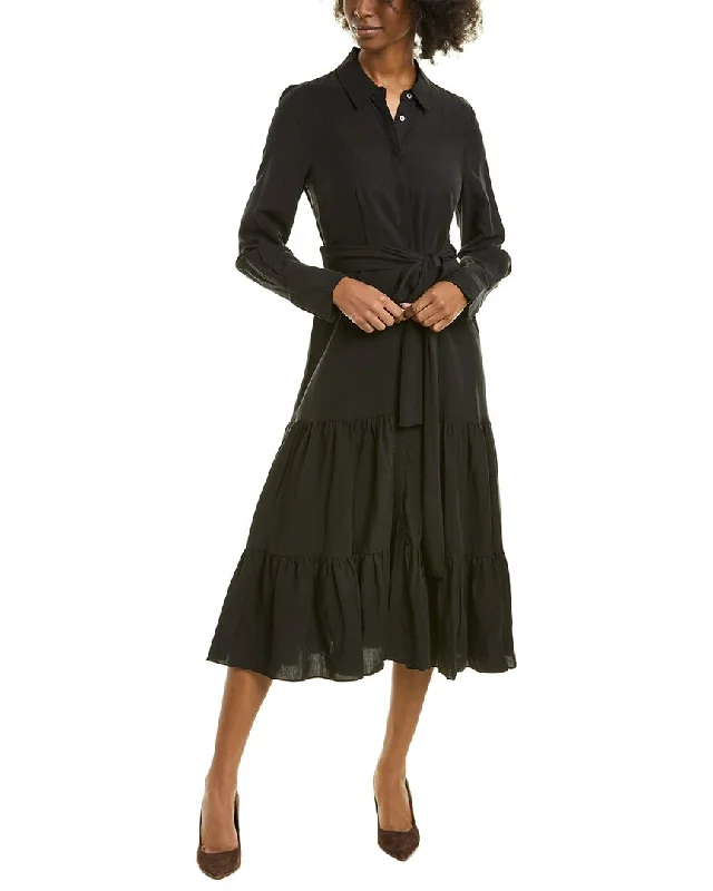 Chic & Cozy Apparel Kobi Halperin Lidia Linen-Blend Dress