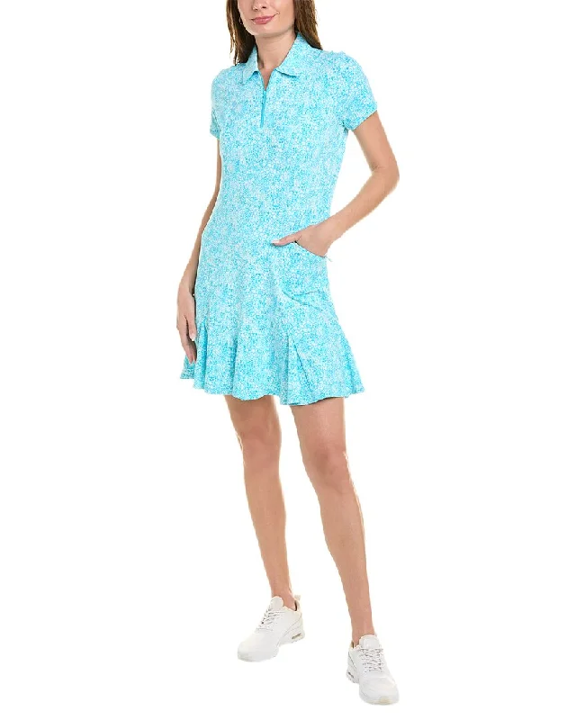 High-End Style Discounts IBKUL Godet Dress