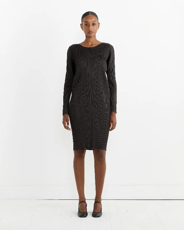 Affordable Online Boutique MC Aug Dress in Charcoal
