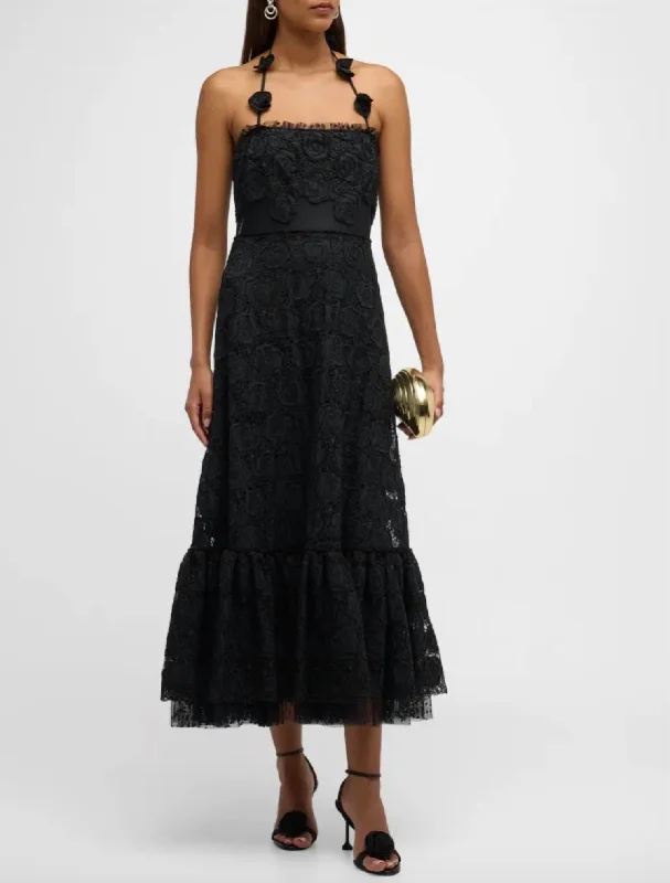 Limited Time Deal Villanelle Dress In Black