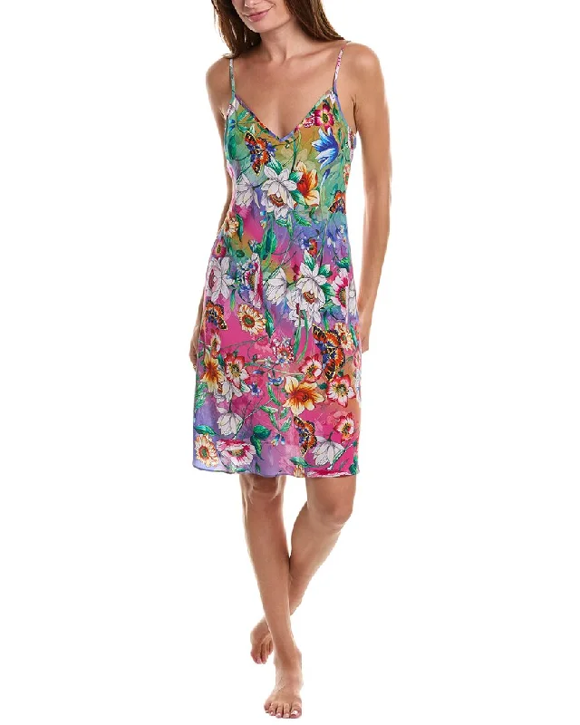 Huge Price Cut Johnny Was Caitlyn Silk Slip Dress