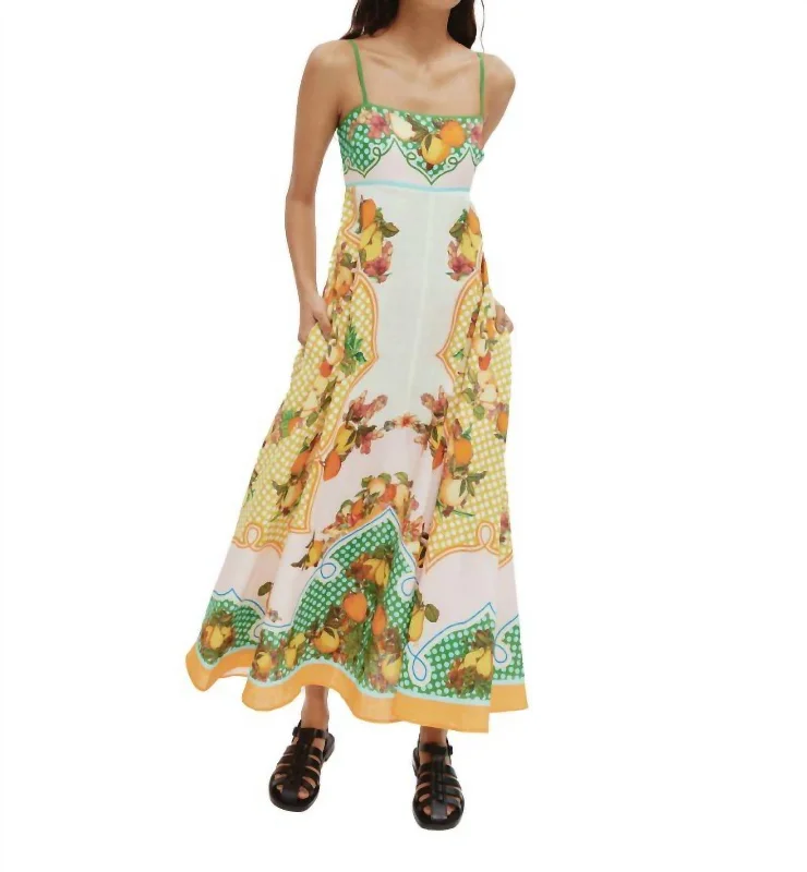 Elevated Style Lemonis Sundress In White