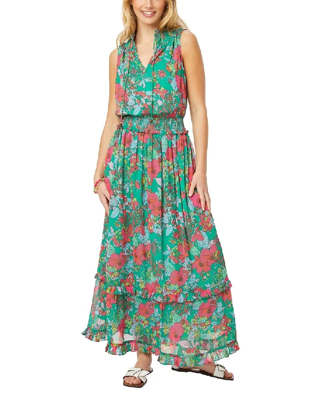 Flash Sale On Trendy Outfits – Don't Miss Out Roller Rabbit Ashbury Floral Frida Dress