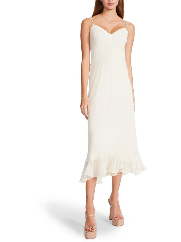 Limited Time Offers Womens Spaghetti Strap Long Slip Dress