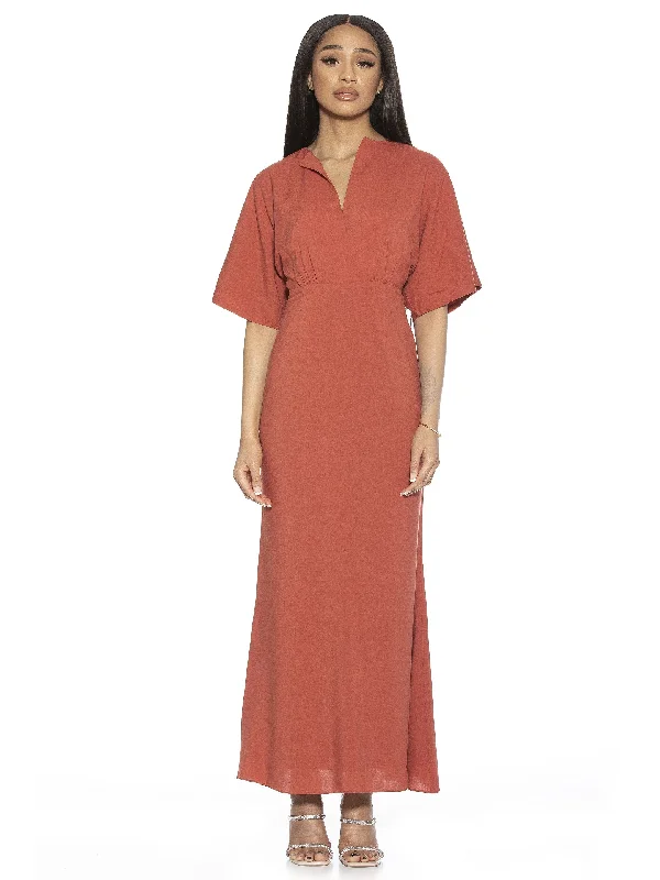 High-End Fashion, Low-End Prices – Sale Happening Now Naomi Draped Dress