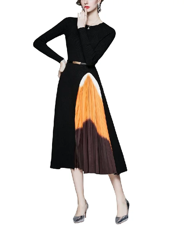 Women's Cozy Winter Attire Tina Dress