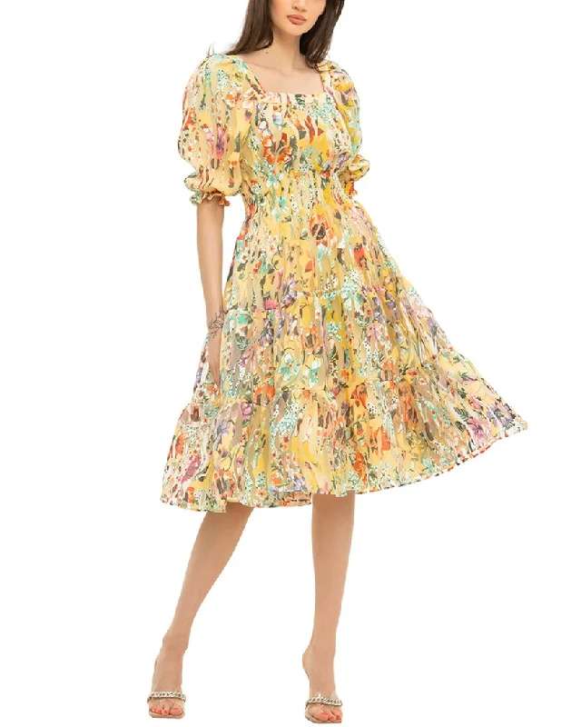 Latest Fashion BGL Linen-Blend Dress