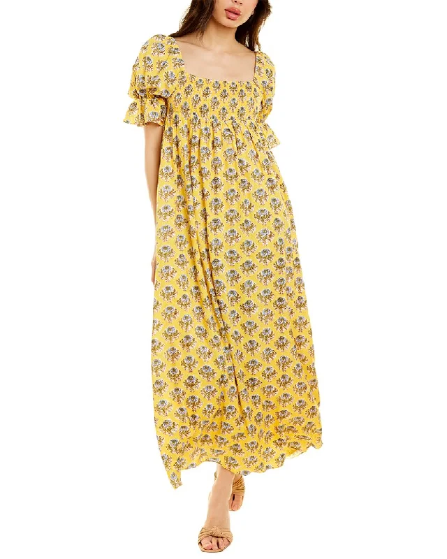 Trendy Fashion For Women Celina Moon Smocked Dress