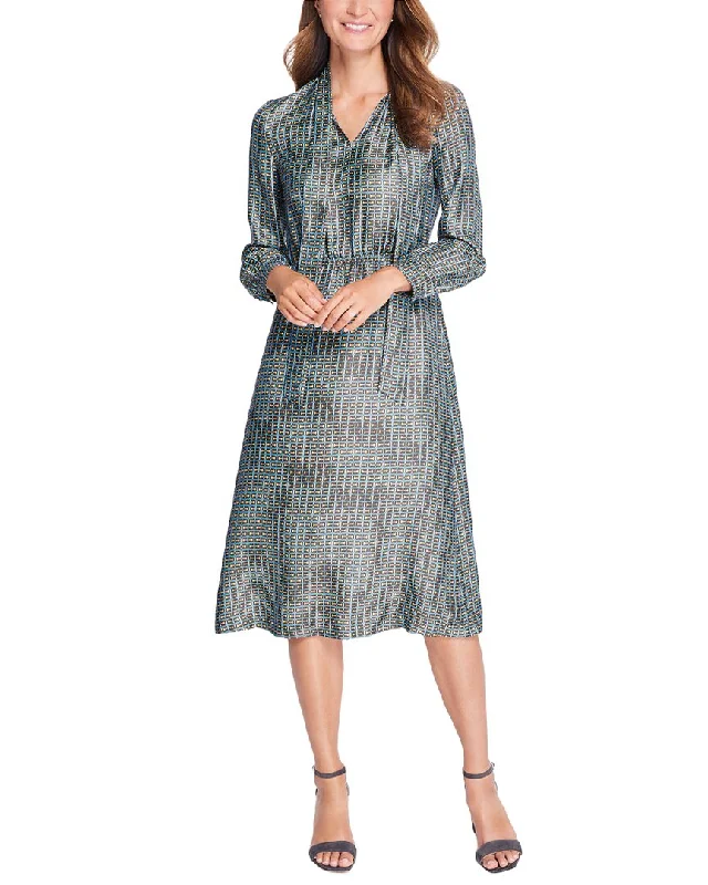 Women's Transitional Attire J.McLaughlin Sereno Alley Darden Silk-Blend Dress