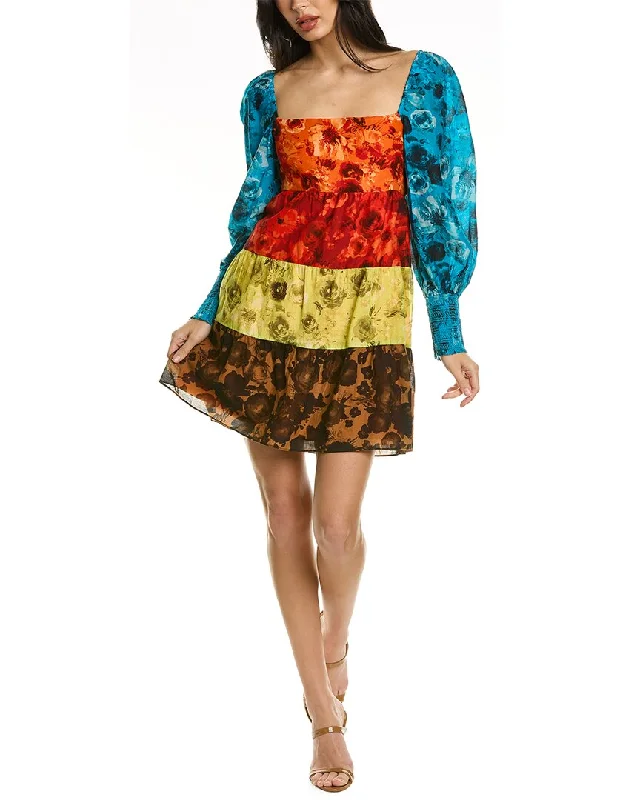 Latest Fashion for Women alice + olivia Rowan Tiered Babydoll Dress
