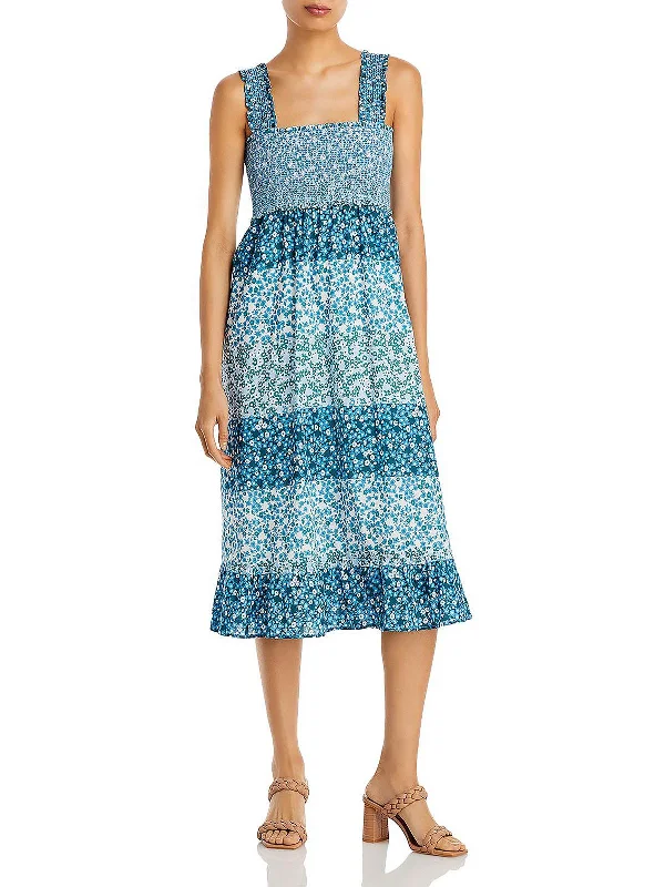 Limited-Time Offer RUMI Womens Cotton Floral Sundress