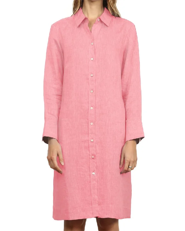 Last Chance For Amazing Deals Hinson Wu Kathleen Linen Dress