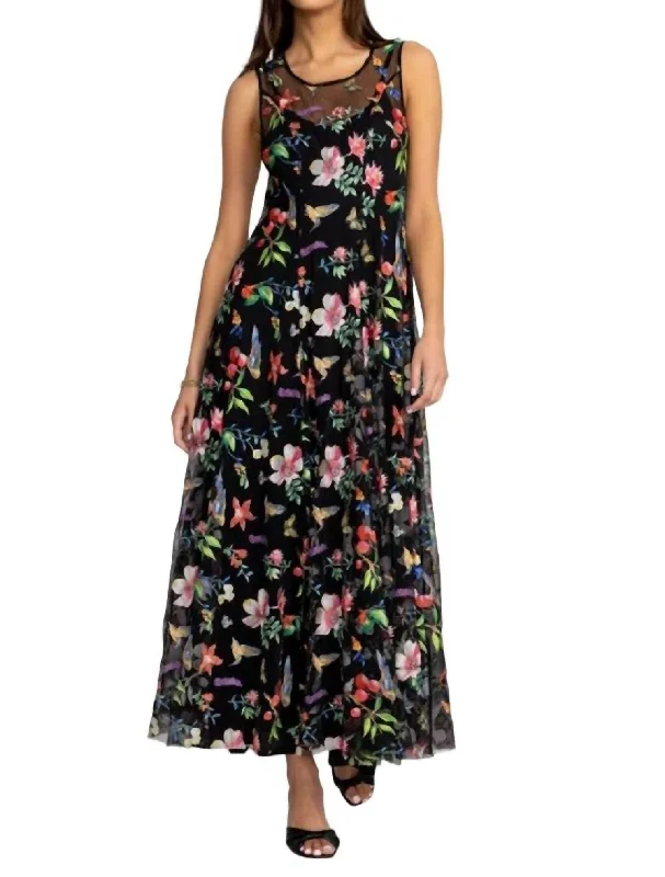 Women's Charming Outfit For Events Emilda Mess Dress In Multi