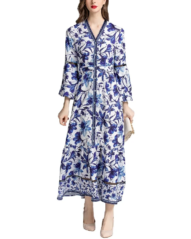 Classic Women's Clothing Styles BURRYCO Dress
