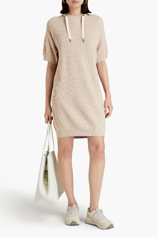 Premium Fabrics Brunello Cucinelli Women's Dress In Camel Clear