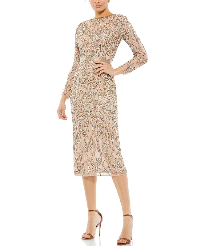 Early Bird Offer Mac Duggal Embellished Cocktail Dress
