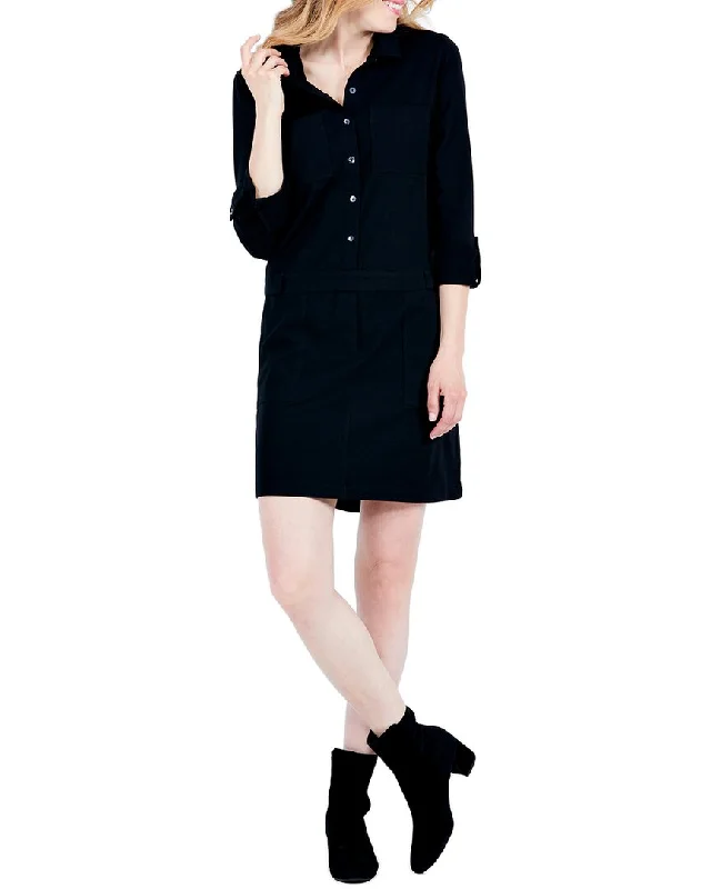 Sleek Style Discounts NIC+ZOE Convertible Sleeve Pocket Dress