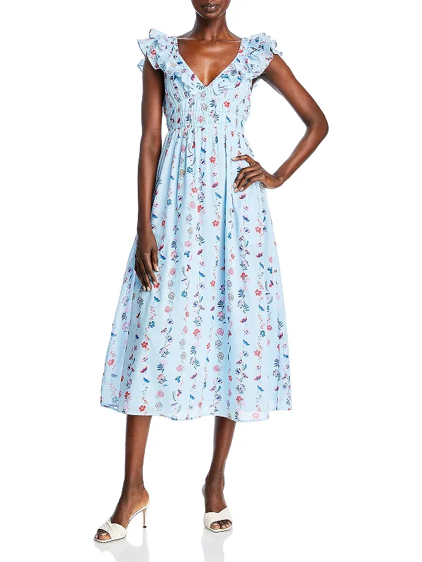 Super Savings Weekend Event Maya Womens Ruffled Long Sundress