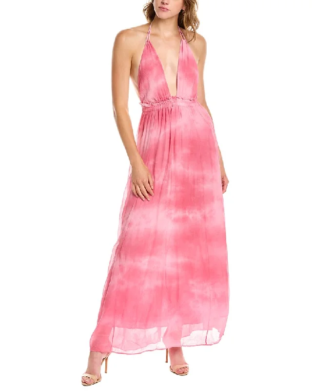 Shop Ladies Clothes LoveShackFancy Livia Silk Dress