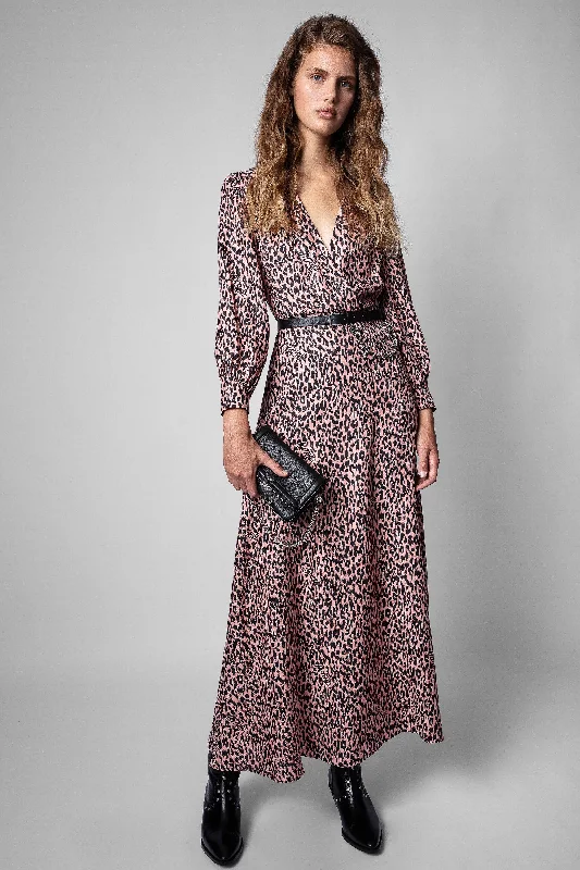 Elegant Fashion Raiponce Squeleton Silk Dress
