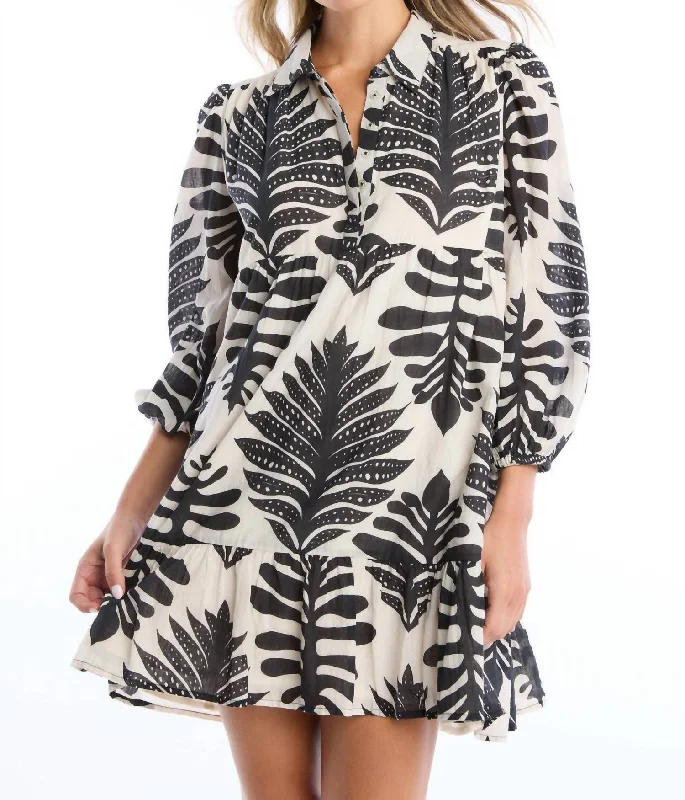 Unbeatable Prices Zia Dress In Black Palm