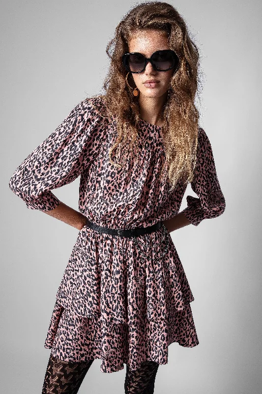Subtle Sophistication Rooka Skeleton Silk Dress