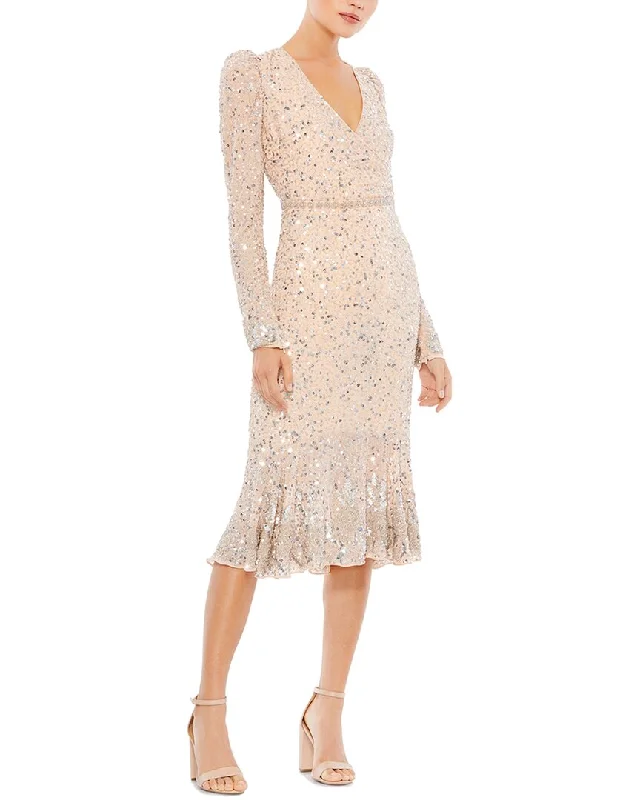 Eclectic Fashion Mac Duggal Embellished Cocktail Dress
