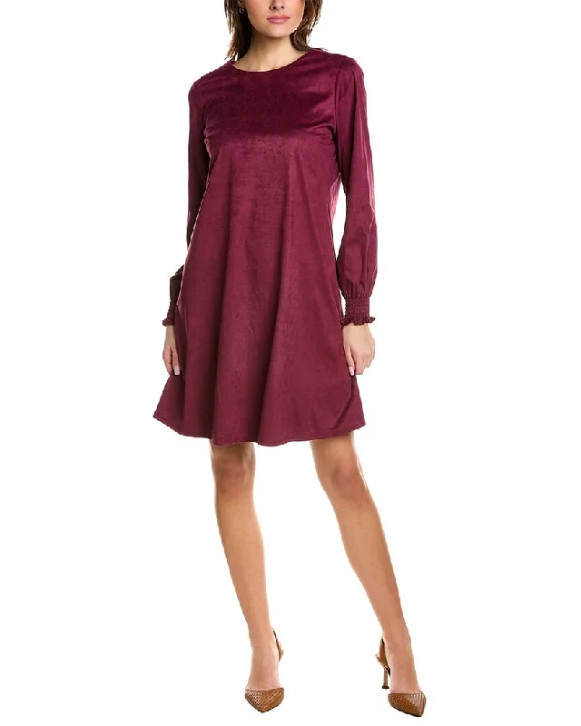 Seasonal Trends Anne Klein Smocked Trapeze Dress