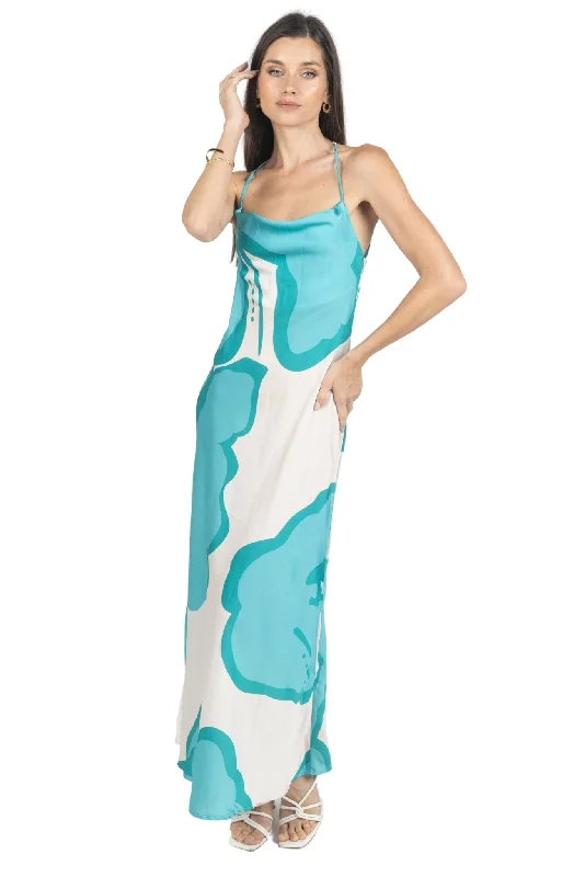 Save Big Kelly Slip Dress in Blue